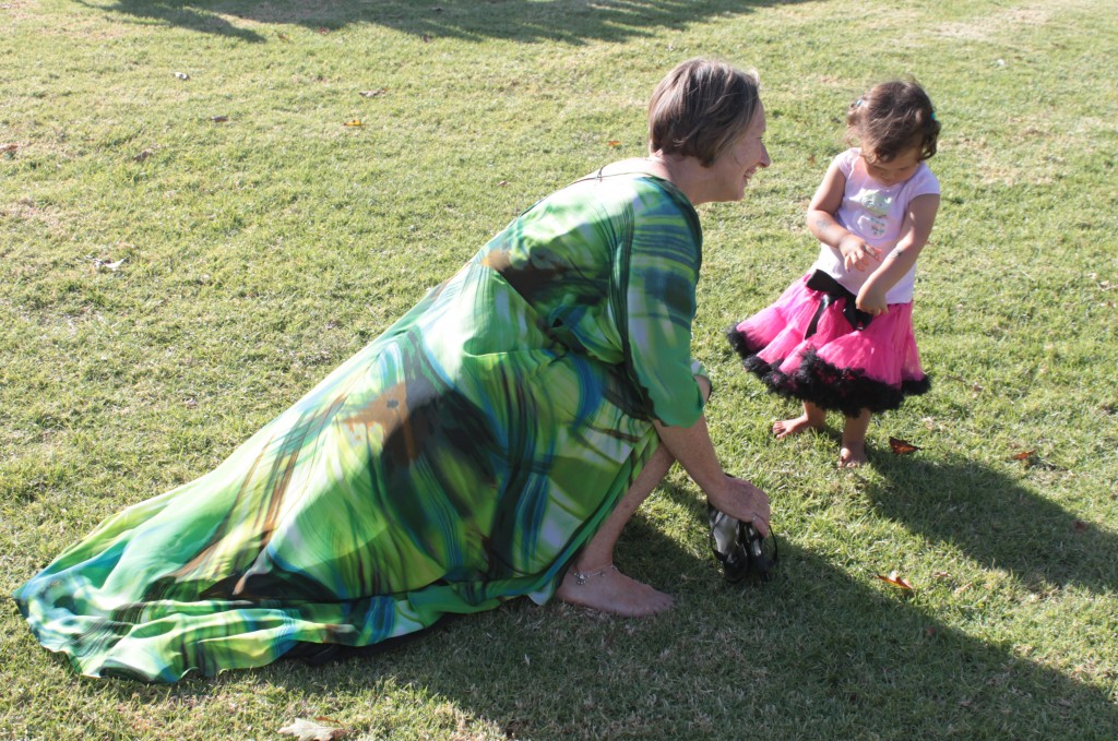 Who's wearing the prettiest dress?